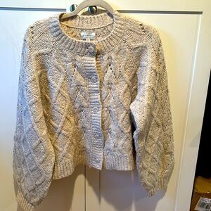 Lucky Brand button down sweater